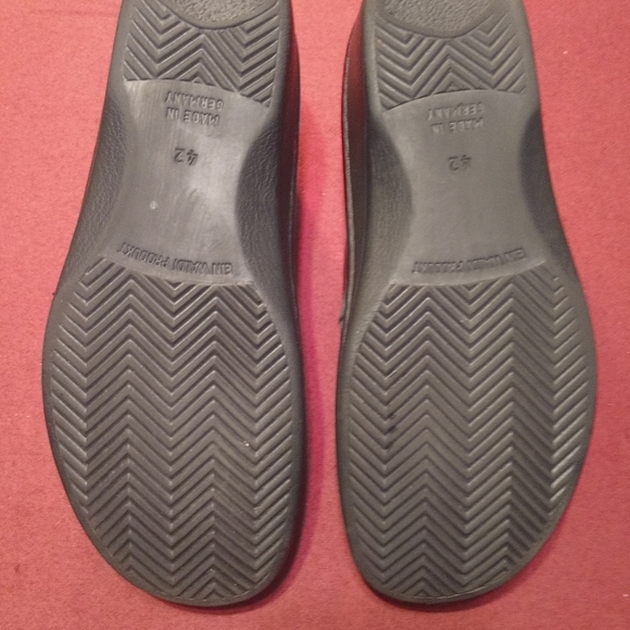 Finn Comfort Black Leather Slip On Shoes Men's 9 - Picture 3 of 10